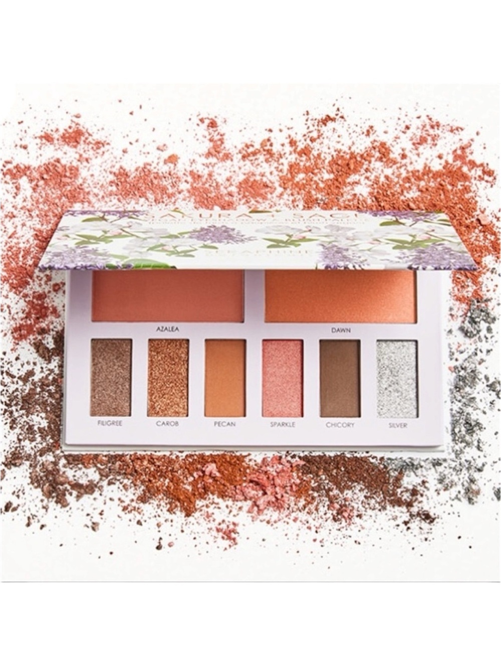 Seraphine Botanicals Sakura + Sage Eyeshadow Blush Palette Vegan NIB